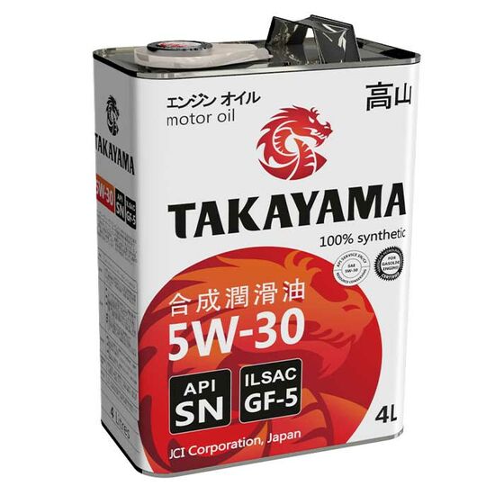 ძრავის ზეთი - Takayama (4L)